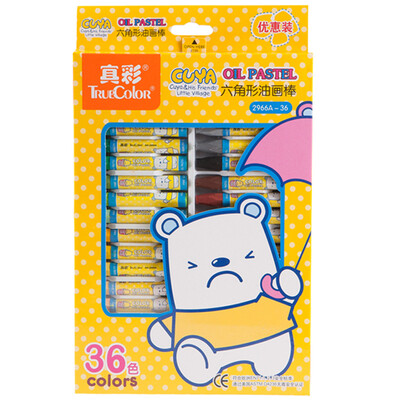 

Truth Truecolor 2966A-36 color hanging cool oil painting bar 36 color box 2 boxes