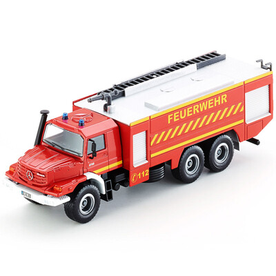 

siku Shigao German brand toy car model fire truck water tanker fire truck simulation alloy car model car - Mercedes-Benz fire truck SKUC2109
