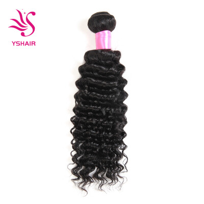 

Top Brazilian Virgin Hair Deep Wave 1 Bundle 7A Brazilian Curly Hair Curly Weave Human Hair Extensions Deep Curly Hair Bundle