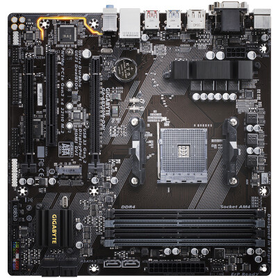 

Материнская плата Gigabyte (GIGABYTE) AB350M-D3H (AMD B350 / Socket AM4)