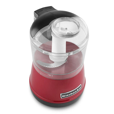 

Kay еда Yi (KitchenAid) 5KFC3511CER 3,5 чашки Комбайн дом измельчитель машина имперский красный цвет