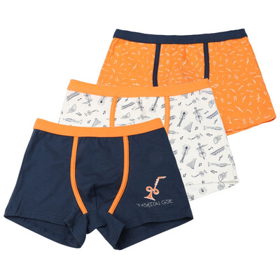 

Red beans Hodo children underwear male middle class A class standard three boxed children cartoon printing four pants HDK771 175