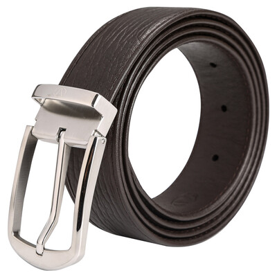 

Giovanni Valentino (GIOVANNI VALENTINO) Men's Belt Business Casual Seal Leather Belt Simple Fashion Buckle 542032210 Black