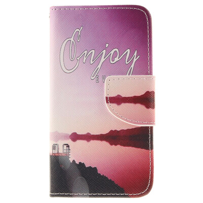 

Seaside scenery Design PU Leather Flip Cover Wallet Card Holder Case for Nokia Lumia N630
