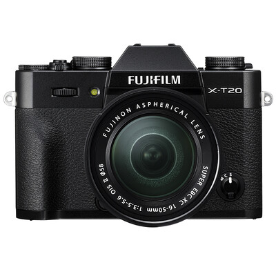 

Fuji (FUJIFILM) XT20 (ХС 16-50II) микро-сингл-набор черный 24,3 миллиона пикселей XT20 XT10 обновленной версии 4K