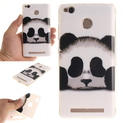 

Обложка Panda шаблон Мягкий тонкий ТПУ резиновый силиконовый гель чехол для XIAOMI RedMi 3X