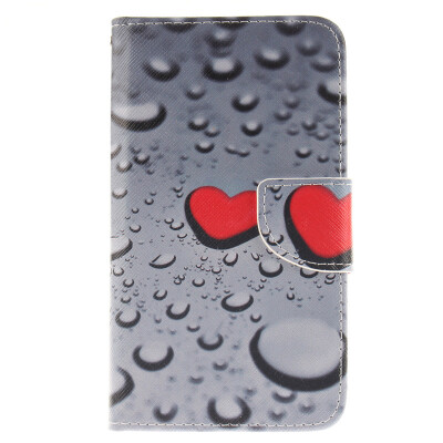 

Heart-shaped waterdrop Design PU Leather Flip Cover Wallet Card Holder Case for ASUS ZenFone5