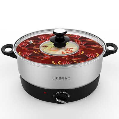 

LIFE (Liven) электрический горячий горшок HG-S3000 (нержавеющая сталь раскол мандарин утка горячий горшок)