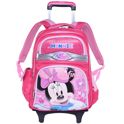 

Disney (Disney) Mickey drawbars bag ученики начальной школы мешок школьные сумки мужчины и женщины опционный милый свет простой простой детский мешок рюкзак M606041 rose