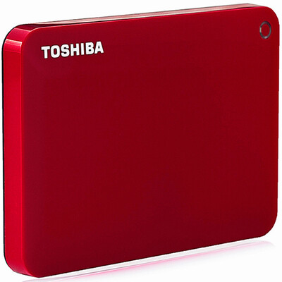

Toshiba (TOSHIBA) V8 Canvio доля высокого класса серии 2,5-дюймовый мобильный жесткий диск (USB3.0) 500G (яркий красный)