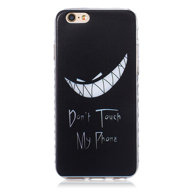 

Bad laugh Pattern Soft Thin TPU Rubber Silicone Gel Case Cover for IPHONE 66S