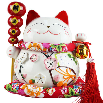 

Jingdong Supermarket gold fire to the fortune of Lucky Lucky cat save money cans to open the gift of home to move the money to save the pot of creative wedding gifts