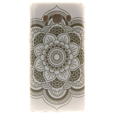 

White flowers Pattern Soft Thin TPU Rubber Silicone Gel Case Cover for SAMSUNG GALAXY A5 2016A510