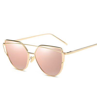 

WISHCLUB Explosion Of The Metal Cat Sunglasses Ms. Sunny Glasses With States Big-Name Sunglasses