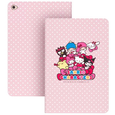 

Отличная Hello Kitty серии iPad Air2 защитная крышка air2 мультфильм защита оболочки интеллектуальные спящие перчатки счастливый семейный пункт точки волны