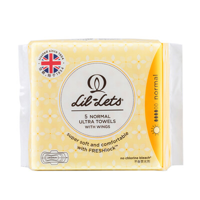 

Supermarket Lillet Lace LIL-LETS sanitary napkin Freshlock fresh&comfortable cotton surface of the daily use of 240mm 5 China Taiwan import
