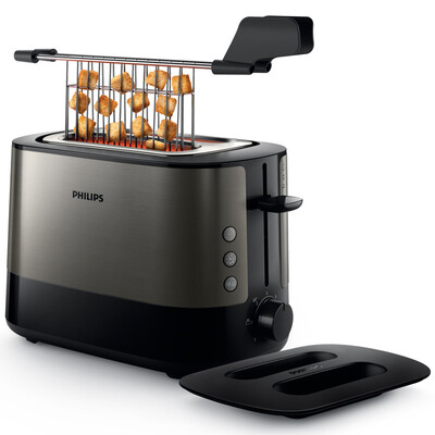 

Philips PHILIPS Toaster HD2635 21 Toaster Toast Toast 2 pieces of stainless steel