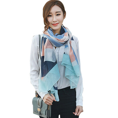 

【Jingdong Supermarket】 Meng Si Ke (MSEK) WSJ171965 scarf female Korean version of the scarf four seasons wild shade beach towel big shawl green