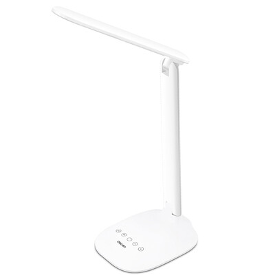 

Deli 4324 rechargeable lamp office bedroom bedside lamp color temperature adjustable adjustable third gear white