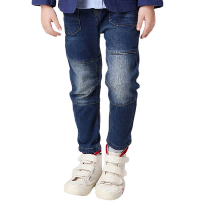 

Xin Song boys fashion stitching jeans in the children&39s spring&autumn cowboy casual trousers pants E061B 11053