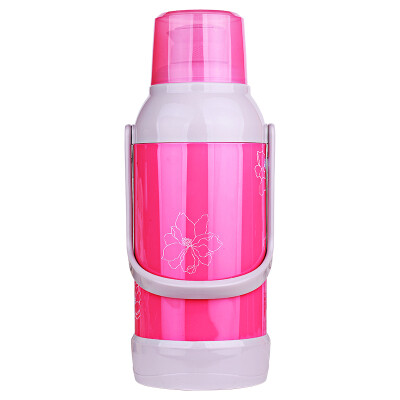 

【Jingdong Supermarket】 Huaya home pot thermos bottle stainless steel thermos glass glass thermos bottle home warm pot thermos bottle large capacity insulation pot 3.2L red HN1-3200