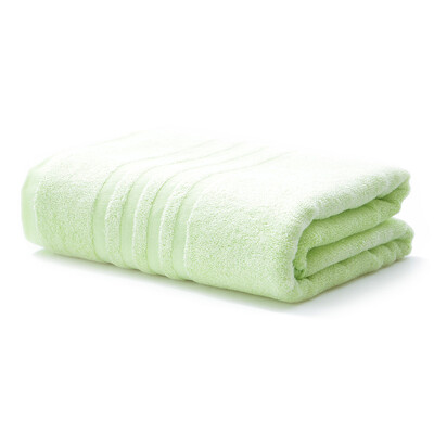 

Bamboo bamboo fiber towel soft and comfortable skin-friendly bamboo charcoal bath towel pressure section green