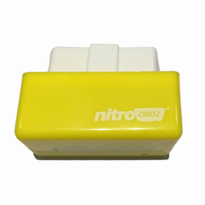 

OBD2 Plug and Drive OBDII Performance Chip Tuning Box for Benzine Car Yellow