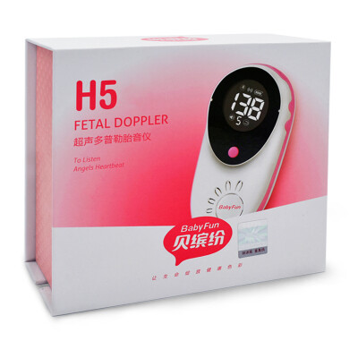 

Беременность беременных женщин Beibei Du Doppler для прослушивания фетального сердечного ритма для домашнего тонеса H5