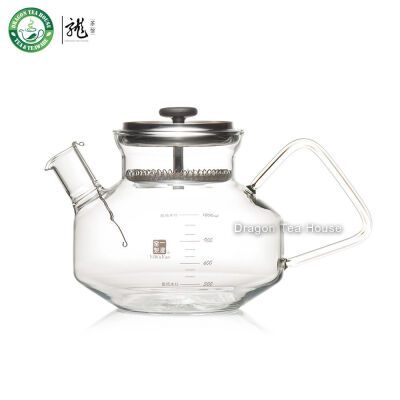 

Lead-Free Heat Resistant Clear Glass Water Kettle Lid with Filter 1.2L FH-780SK