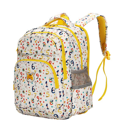 

[Супермаркет] Джингдонг Каран (Carany) Ahoy отделение детской Schoolbag школьный обременяет мужчины и женщины студентов японский и корейский стиль плеча мешок CX2659 это белый Ahoy!
