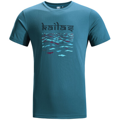 

Kailas round neck T-shirt Slim short-sleeved cotton shirt
