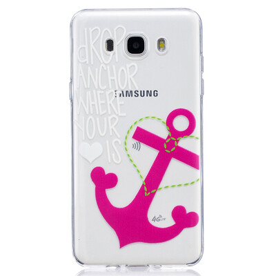 

Платье для девочек с рисунком из ткани Мягкая тонкая резиновая обложка для силиконового геля TPU для SAMSUNG Galaxy J7 2016/J710