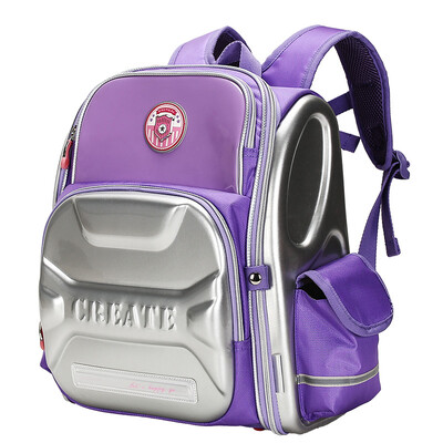 

Jingdong Supermarket Cara sheep Carany British school children&39s school bag primary school students to reduce the burden of male&female students Japanese&Korean wind shoulder bag CX2638 orchid purple