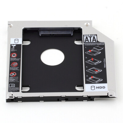

2-й 9.5mm SATA HDD SSD Жесткий диск Caddy Bay для MacBook Pro 13 \ "15 \" 17 \ "