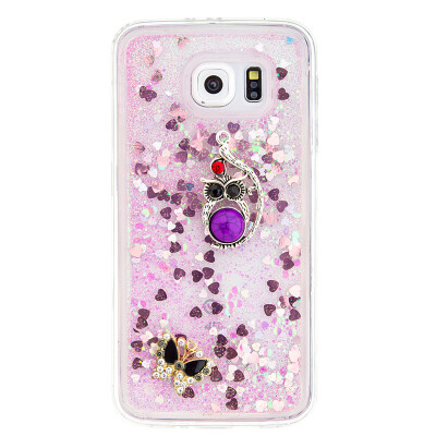 

Dynamic Quicksand Glitter Liquid Soft TPU Case Cover For SAMSUNG S6