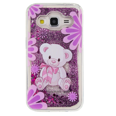 

Dynamic Quicksand Glitter Liquid Soft TPU Case Cover For SAMSUNG G530