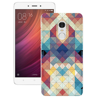 

YOMO millet phone red rice note4 phone shell / mobile phone protective cover relief texture texture shell series mosaic