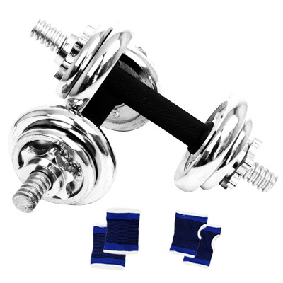 

Cheng Yue electroplating dumbbell barbell men and women sports fitness equipment home combination
