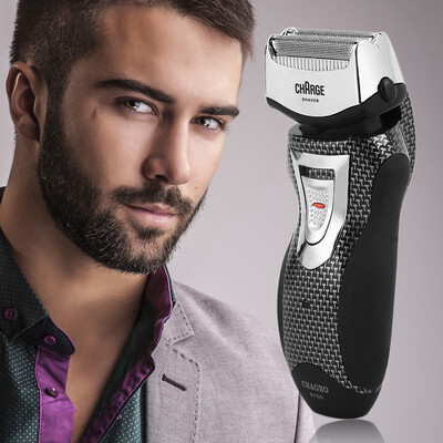 

Аккумуляторная Беспроводная электрическая бритва Бритье Double Edge Триммер ЕС Plug