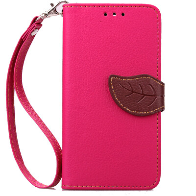 

Pink Design PU Leather Flip Cover Wallet Card Holder Case for HTC Desire 626