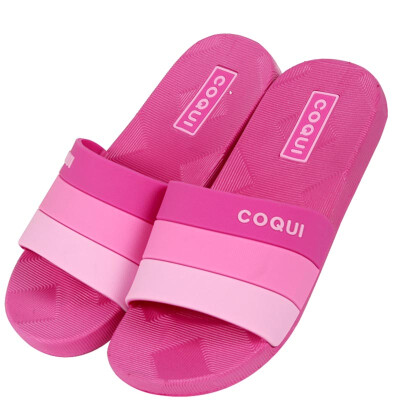 

[Jingdong supermarket] cool coqui bathroom slippers couple slippers gradient color home cool slippers purple 38 yards LJ85492