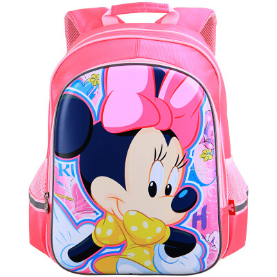 

Disney (Disney) Minnie детская сумка 1 - 4 класс мультфильм ученик начальной школы сумка женщина D12006B розовый