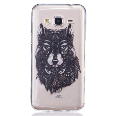 

Wolf Dress girl Pattern Soft Thin TPU Rubber Silicone Gel Case Cover for SAMSUNG Galaxy J3 2016/J310