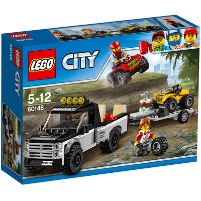 

Lego City Series 5 - 12 - year - old all - terrain vehicle racing team 60148 children building blocks toys Lego