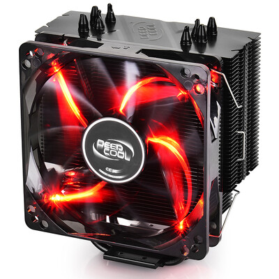 

Aeolus (Deepcool) Xuanbing версия 400 Jinlin процессор теплоотвода (мультиплатформенная / поддержка АМ4 / 4 тепловых трубки / умный термостат / 12см вентилятор / побочная смазка)