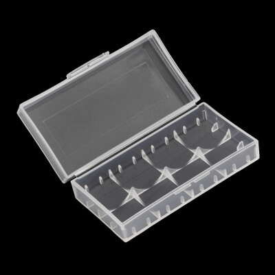 

Hard Plastic Battery Protective Storage Boxes Cases Holder For 18650 Battery