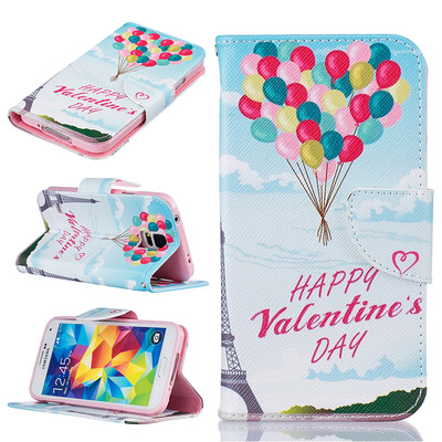 

Balloon Design PU Leather Flip Cover Wallet Card Holder Case for SAMSUNG Galaxy S5
