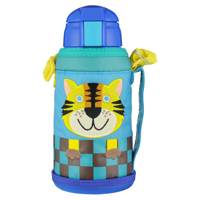

Jingdong supermarket Tiger brand Tiger children&39s insulation cup cartoon straw cup MML-C06C-CT small tiger 600ml