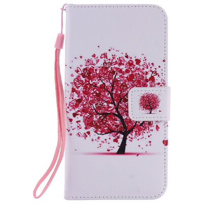 

Flower Design PU Leather Flip Cover Wallet Card Holder Case for LG NEXUS 5X