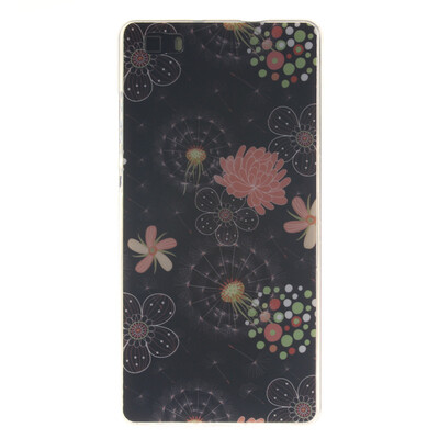 

Colorful flowers Pattern Soft Thin TPU Rubber Silicone Gel Case Cover for HUAWEI P8 Lite